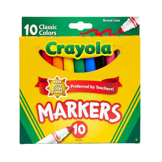 Crayola® Classic Broad Line Markers